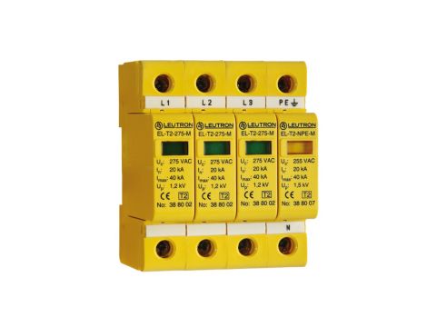 Ogranicznik przepięć Typ T2 20kA TNS EL-T2/3+1-275 388 123