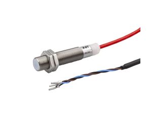 Czujnik indukcyjny M12x1 dł: 63 mm zabudowany Sn: 2 mm 10-30VDC 120 stC PNP NO kabel 2m IP96K IB1201K0