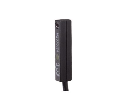 Czujnik magnetyczny cylinder T-rowek 6,2 mm 6,3x30x6,2 mm 10-30V DC PNP NO złącze kablowe M8 3-pinowe 0,3 m IP67 MZ070174