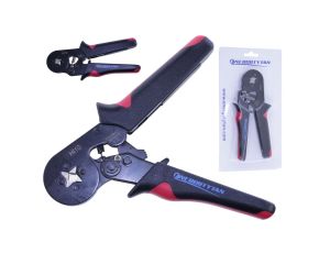 Zaciskarka do tulejek HI10 / Praska do tulejek 0.14-10mm2 / zaciska czworokątny