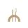 Kabel Micro USB 1m 2,4A w oplocie Złoty 8495