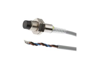 Czujnik indukcyjny M12x1 dł: 37 mm niezabudowany Sn: 6 mm 10-30V DC PNP NC kabel 2 m IP67 IN120204