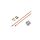Uziom kompletny złączkowy pomiedziowany / miedziowany St/Cu powłoka 250um Cu 14,2 mm 3m