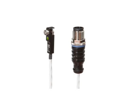 Czujnik magnetyczny cylinder rowek T 6,2 mm 6,5x27x5mm 10-30V DC PNP NO złącze kablowe M12 4pinowe 1m IP67 MZ07E095