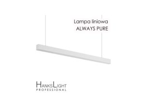 Lampa LED HanksLight,white,liniowa,alu,zwiesz,1200mm,down36W,4000K L4702110 (always pure)