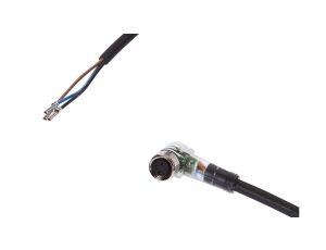 Kabel połączeniowy, złącze M8 3-PIN kątowe, wolna końcówka kabla 3-PIN, 3x0,34mm, PUR, IP67 VK500271