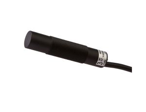 Czujnik pojemnościowy M18x1 dł: 81mm niezabudowany Sn: 1-8mm 10-60V DC PNP NO kabel 2m IP67 KN180107
