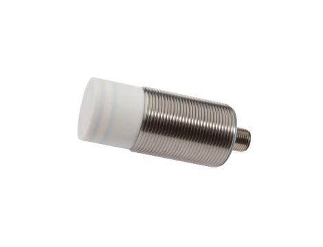 Czujnik pojemnościowy M32x1,5 dł: 82mm niezabudowany Sn: 1-40mm 10-35V DC 100 stC PNP Anticoincidence złącze M12 IP67 KN320420
