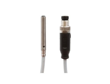 Czujnik optyczny odbiciowy M5x0,5 dł: 36mm Sn: 50mm 10-30V DC PNP NO złącze kablowe M8 3-pinowe 0,3m IP67 OT059170