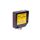 Czujnik laserowy odbiciowy 50x50x15mm Sn: 25-300 10-30V DC PNP NC/NO złącze M12 4-pinowe IP67 PT170420