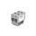 Złączka szynowa gwintowa al/cu 2x50mm2 szara WLZ-35P/2x50SZ