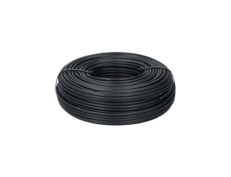 Kabel teleinformatyczny F/UTP kat.5e 350MHz zewnętrzny żelowany Fca PE czarny NEKU /50m/