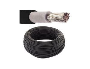 Kabel solarny fotowoltaiczny H1Z2Z2-K 1,0/1,5kV 4mm2 czarny NEKU /25m/
