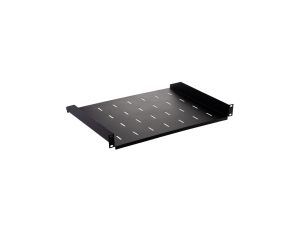 Półka stała do szafy RACK 19 cali 1U 350mm czarna