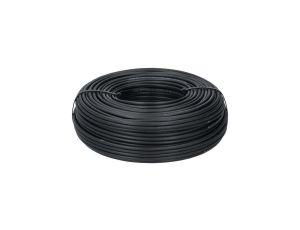 Kabel teleinformatyczny F/UTP kat.5e 350MHz zewnętrzny żelowany Fca PE czarny NEKU /100m/
