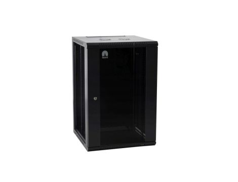 Szafa wisząca RACK 19 cali 18U 600mm czarna NEKU TS BOX