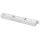 Organizator kabli RACK 19 cali 1U metalowy zamykany grzebieniowy szary