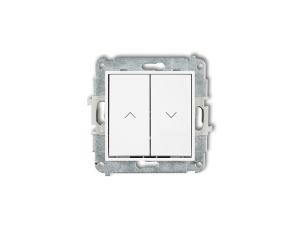 Mechanizm łącznika zwiernego żaluzjowego z podtrzymaniem MWP-88