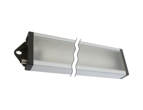 Oświetlenie LED miejsca pracy 35x1045x85mm białe światło 48W 6400lx 5500K 22-26VDC złącze M12 4-PIN IP50 AO000484
