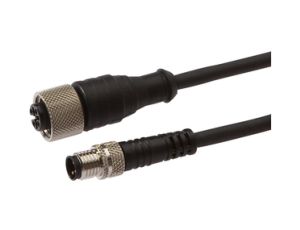 Złącze do samokonfekcjonowania gniazdo kątowe M12 wtyk prosty M12 3 -PIN 3x0.34mm PUR IP67 VK300F64