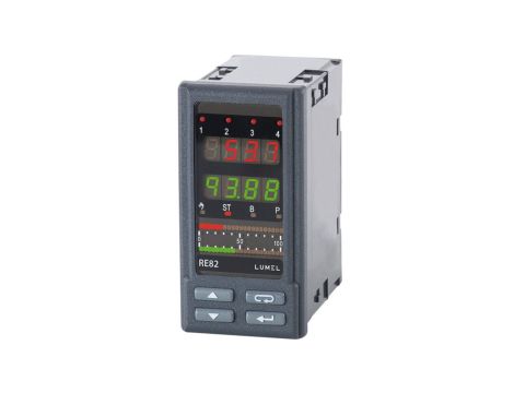 Programowalny regulator temperatury wyjście 1 przekaźnikowe wyjście 2 przekaźnikowe wyjście 24V DC zasilanie 85-253VAC/DC