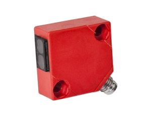 Czujnik optyczny odbiornik nadajnika 30x30x15mm Sn: 6m 10-35VDC PNP NC złącze M8 IP65 OE150275