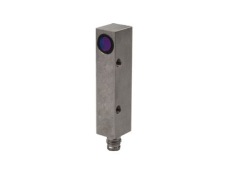 Czujnik laserowy odbiciowy 64x14x12mm fi0,3mm Sn: 1m 12-32V DC PNP/NPN złącze M8 3pin PE130171