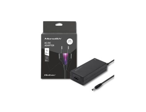 Qoltec Zasilacz desktopowy 60W 12V 5A 5.5*2.1 +kabel zasilający