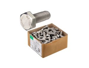Śruba sześciokątna M10x25mm nierdzewna DIN 933 /opakowanie 100szt./