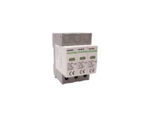 Ogranicznik przepięć Typ T2 3P 1000V DC dla uziemionych systemów PV Ex9UEP