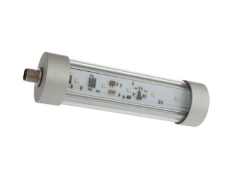 Maszyna świetlna LED fi45 160dł światło białe 6W 1400lx 5000K 22-28V DC złącze M12 4-pinowe IP67 AO000303