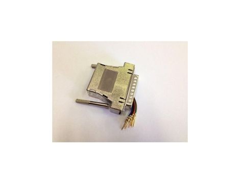Adapter D-SUB25M/RJ45 metalowy , I-MA251MET, 201230