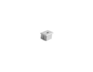 Zaślepka do profilu led PDS4 szara z otworem MW Kluś