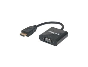 Konwerter Adapter HDMI na VGA 1080p z Zasilaniem USB 151467