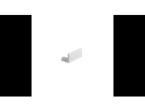 Zaślepka HR-ALU jasnoszary KLUŚ