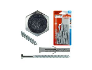 Kołek rozporowy z łbem sześciokąt 10x100 /6szt./