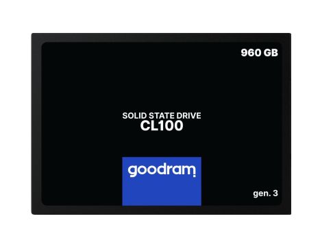 SSD GOODRAM CL100 Gen. 3 960GB SATA III 2,5 RETAIL