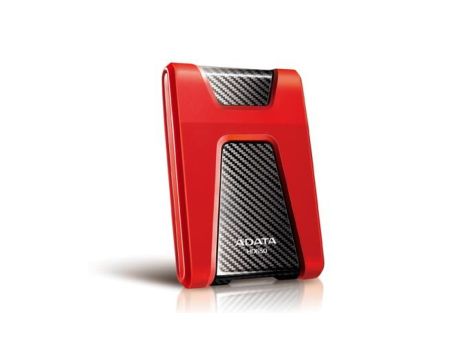 Dysk zewnętrzny ADATA DashDrive Durable HD650 AHD650-1TU3-CRD (1 TB 2.5 USB 3.0 5400 obr/min kolor czerwony)