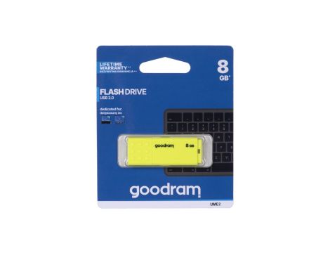 Pendrive GoodRam UME2 UME2-0080Y0R11 (8GB USB 2.0 kolor żółty)