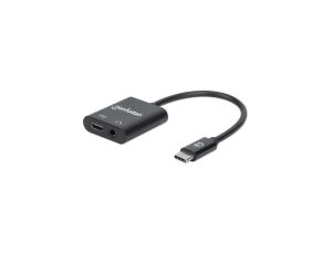 Adapter Słuchawkowy USB-C na Jack 3.5mm z USB-C PD