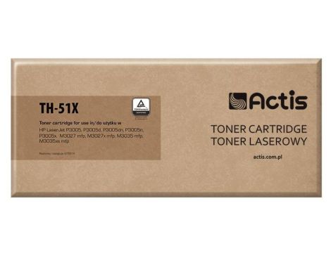 Toner ACTIS TH-51X (zamiennik HP 51X Q7551X Standard 13000 stron czarny)