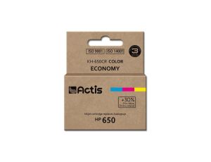 Tusz ACTIS KH-650CR (zamiennik HP 650 CZ102AE Standard 9 ml kolor)