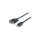 Kabel HDMI na DVI-D 24+1 Dual Link M/M 1.8m Czarny