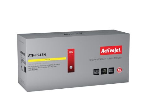 Toner Activejet ATH-F542N (zamiennik HP 203A CF542A Supreme 1300 stron żółty)