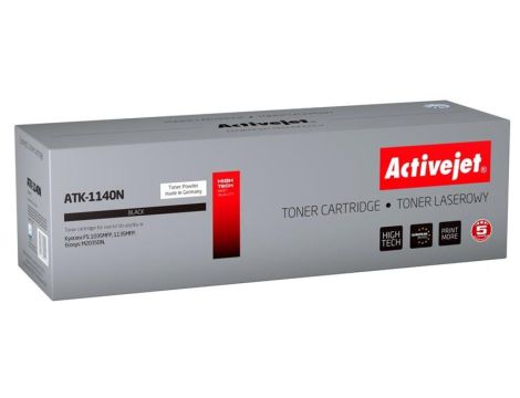 Toner Activejet ATK-1140N (zamiennik Kyocera TK-1140 Supreme 7200 stron czarny)