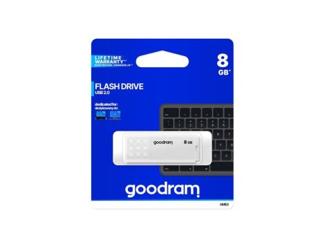 Pendrive GoodRam UME2 UME2-0080W0R11 (8GB USB 2.0 kolor biały)