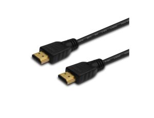 Kabel SAVIO cl-01 (HDMI - HDMI 1,5m kolor czarny)