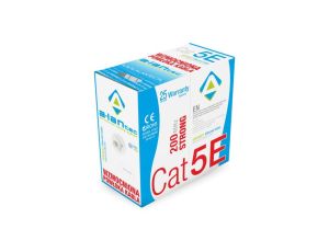 Kabel sieciowy A-LAN STRONG (drut) KIU5STR305 (UTP 305m kat. 5e kolor szary)