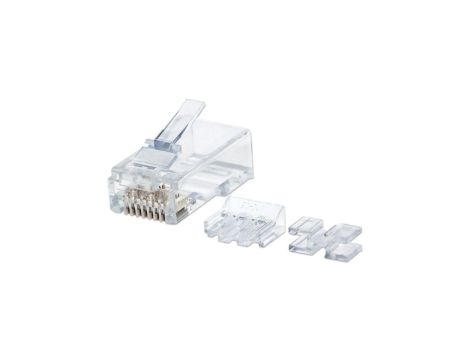 Wtyk RJ45 8P/8C UTP Cat6A Na Linkę 80 Sztuk 790666