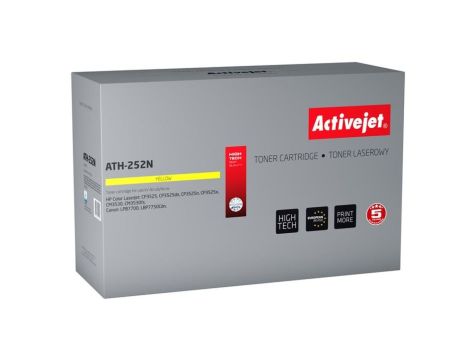 Toner Activejet ATH-252N (zamiennik HP 504A CE252A, Canon CRG-723Y Supreme 7000 stron żółty)